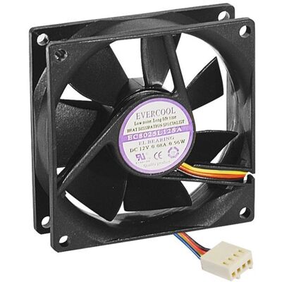 Ventilateur PWM silencieux MCAD 80x80mm - 4 fils - 60000h - Publicité Ventilateur PWM silencieux MCAD 80x80mm - 4 fils - 60000h - Publicité