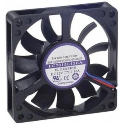 Ventilateur MCAD - 70x70x15 - Silencieux, Durable, 3000 RPM - Publicité Ventilateur MCAD - 70x70x15 - Silencieux, Durable, 3000 RPM - Publicité