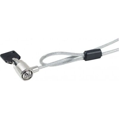 Cadenas de câble pour ordinateur portable Dacomex - 2m Antivol - Publicité Cadenas de câble pour ordinateur portable Dacomex - 2m Antivol - Publicité