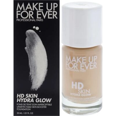 Make Up For Ever Hydraterende und aufhellende Make-up HD Skin Hydra Glow - Foundation Make Up For Ever Hydraterende und aufhellende Make-up HD Skin Hydra Glow - Foundation