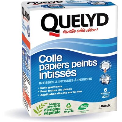Colla per carta da parati Quelyd - 300g - Facile e veloce Colla per carta da parati Quelyd - 300g - Facile e veloce