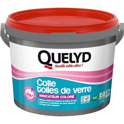 Quelyd Tapetkleber - Farbiger Indikator - 5kg Quelyd Tapetkleber - Farbiger Indikator - 5kg