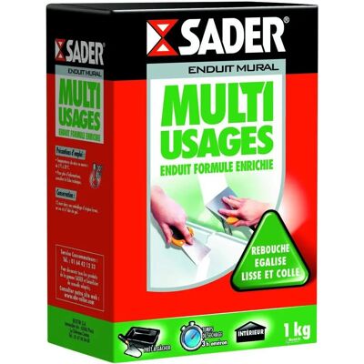 Sader Alles-in-één Coating - 1kg - Snelle Droogtijd voor Vochtige Ruimtes Sader Alles-in-één Coating - 1kg - Snelle Droogtijd voor Vochtige Ruimtes