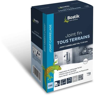Joint fin pour carrelage - All Terrain - 1-6mm - Gris Joint fin pour carrelage - All Terrain - 1-6mm - Gris
