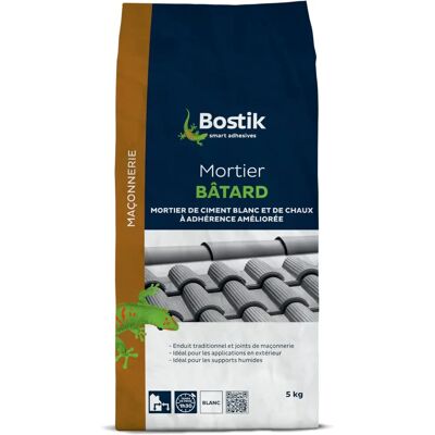 Malta Bostik 5kg - Resistente all'acqua per pareti e tetti Malta Bostik 5kg - Resistente all'acqua per pareti e tetti