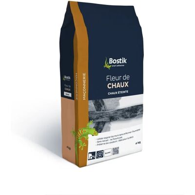 Bostik - Intonaco di calce - Traspirante, Impermeabile - 4kg Bostik - Intonaco di calce - Traspirante, Impermeabile - 4kg