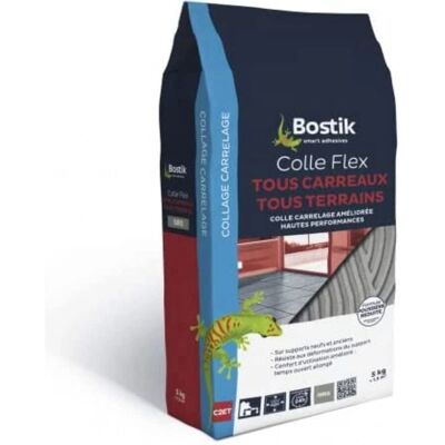 Bostik C2ET Grauer Fliesenmörtel - Fliesenmörtel Bostik C2ET Grauer Fliesenmörtel - Fliesenmörtel