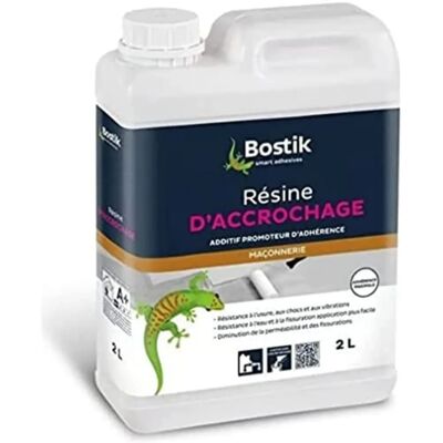 Resina Adhesiva Bostik - 2L para cemento y yeso Resina Adhesiva Bostik - 2L para cemento y yeso