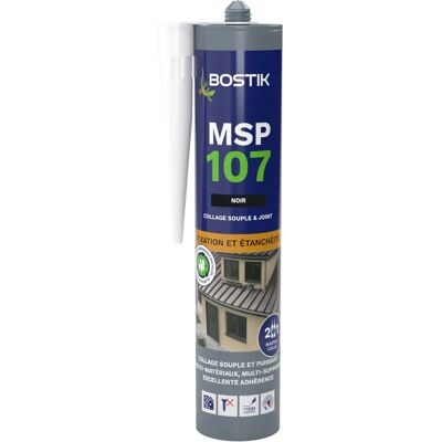 Bostik MSP 107 Sigillante e Colla - Nero Bostik MSP 107 Sigillante e Colla - Nero