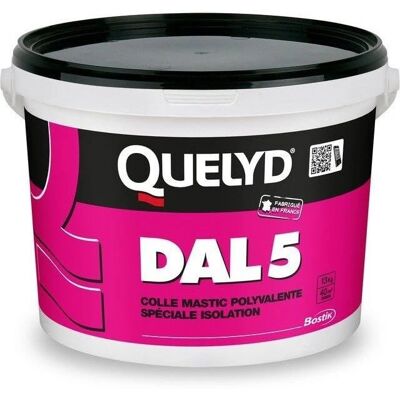 QUELYD - DAL5 - 13KG - Isoation Liège Polystyrène - Adhésif - Publicité QUELYD - DAL5 - 13KG - Isoation Liège Polystyrène - Adhésif - Publicité