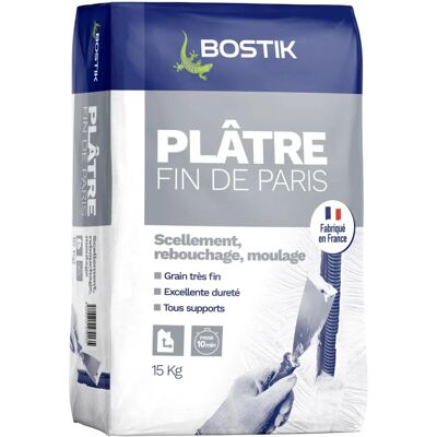Gesso di finitura Bostik 15kg - Gesso Gesso di finitura Bostik 15kg - Gesso