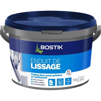 Bostik Enduit de lissage 5KG - Enduit pâte de lissage - Publicité Bostik Enduit de lissage 5KG - Enduit pâte de lissage - Publicité