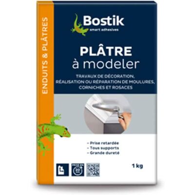 Bostik 30604206 - Gesso Multiuso per Moulure e Riparazioni Bostik 30604206 - Gesso Multiuso per Moulure e Riparazioni