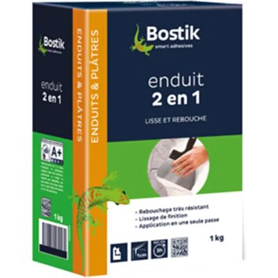 Bostik Modello 30604609 - Riempitivo pareti 2 in 1 - Polvere 1kg Bostik Modello 30604609 - Riempitivo pareti 2 in 1 - Polvere 1kg