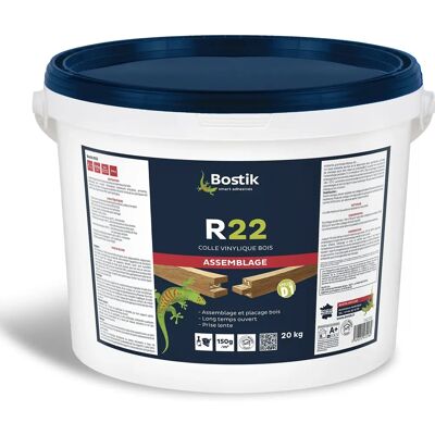 Colla Bostik R22 - 20kg - Lavori in legno interni Colla Bostik R22 - 20kg - Lavori in legno interni