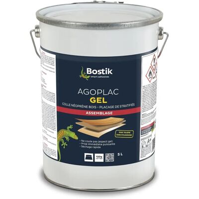 Bostik - Colla neoprene - Ambra - Resistenza 80°C - 5L Bostik - Colla neoprene - Ambra - Resistenza 80°C - 5L