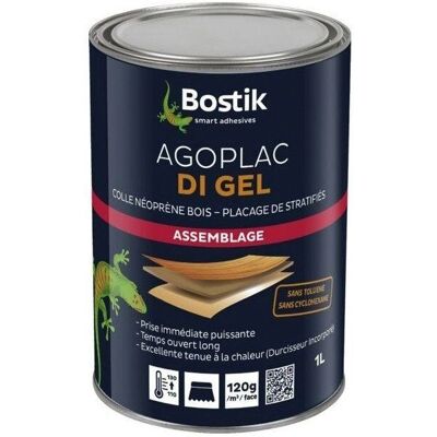 Colle Néoprène Gel BOSTIK 1L - Adhésif Colle Néoprène Gel BOSTIK 1L - Adhésif