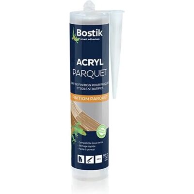 Sigillante Acrilico Bostik - Grigio - 300ml - Per Parquet Sigillante Acrilico Bostik - Grigio - 300ml - Per Parquet