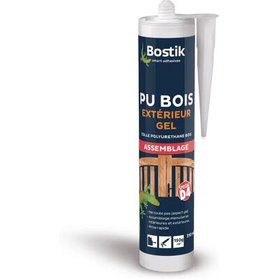 Bostik - Holzleim - Wetterfest, Gel-Formel, Innen & Außen Bostik - Holzleim - Wetterfest, Gel-Formel, Innen & Außen