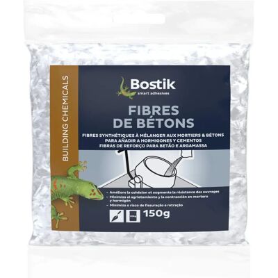 Fibrilles Bostik - 150G - Fibres de béton Fibrilles Bostik - 150G - Fibres de béton