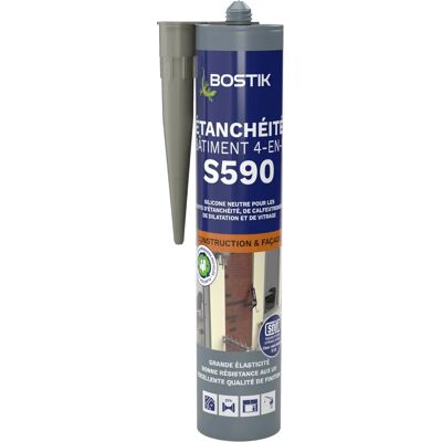 Sigillante in silicone neutro BOSTIK S590 - Per edifici & vetri Sigillante in silicone neutro BOSTIK S590 - Per edifici & vetri
