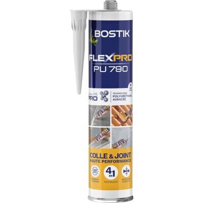 BOSTIK P790 Adhésif et mastic polyuréthane multi-usages - Intérieur/Extérieur BOSTIK P790 Adhésif et mastic polyuréthane multi-usages - Intérieur/Extérieur