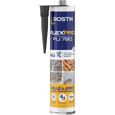 Adhésif et mastic polyuréthane P790 - Noir - 300 ml Adhésif et mastic polyuréthane P790 - Noir - 300 ml
