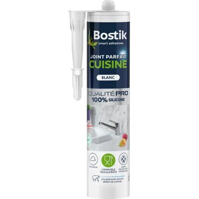 Bostik - Sigillante cucina perfetta - Silicone senza odore - Tutti i materiali - Cert. ISEGA Bostik - Sigillante cucina perfetta - Silicone senza odore - Tutti i materiali - Cert. ISEGA