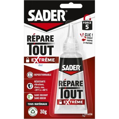 Sader Extreme Reparaturkleber - 30g - Klebstoff Sader Extreme Reparaturkleber - 30g - Klebstoff