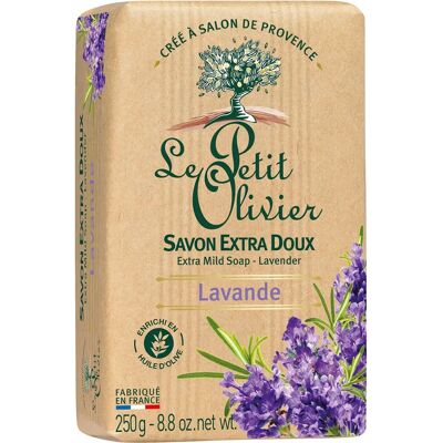 Savon à la Lavande Le Petit Olivier - Naturel, Doux, 250ml - Publicité Savon à la Lavande Le Petit Olivier - Naturel, Doux, 250ml - Publicité