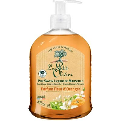 Le Petit Olivier Liquide Mains - Fleurs d'Oranger - Savon Liquide - Publicité Le Petit Olivier Liquide Mains - Fleurs d'Oranger - Savon Liquide - Publicité