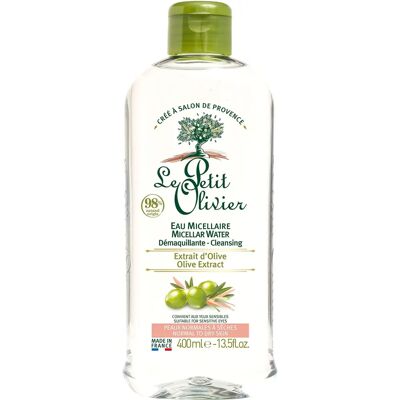 Eau Micellaire Purifiante Le Petit Olivier 400ml - Démaquillant Eau Micellaire Purifiante Le Petit Olivier 400ml - Démaquillant