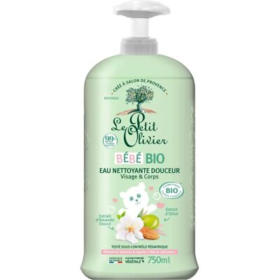 Le Petit Olivier Bio Baby Reinigung Wasser 750ml - Baby Hautpflege Le Petit Olivier Bio Baby Reinigung Wasser 750ml - Baby Hautpflege