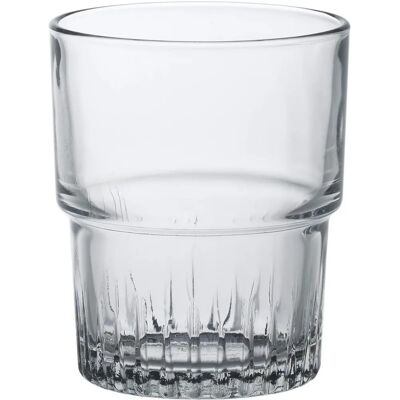 Duralex Kristall Stapelbare Trinkgläser - 160ml Set aus 6 Duralex Kristall Stapelbare Trinkgläser - 160ml Set aus 6