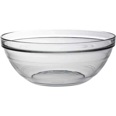 Duralex Lys Transparenter Stapelbarer Schüssel - 23cm - Küchenutensilien Duralex Lys Transparenter Stapelbarer Schüssel - 23cm - Küchenutensilien