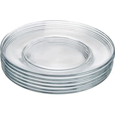 Piatti da dessert Duralex Lys 19cm - Confezione da 6 Piatti da dessert Duralex Lys 19cm - Confezione da 6