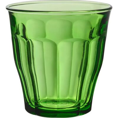 Duralex Picardie Green Glasses - Set of 6 - 250ml Duralex Picardie Green Glasses - Set of 6 - 250ml