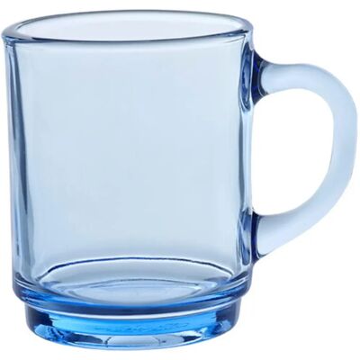 Duralex Ensemble de 6 Tasses en Verre - 260ml - Renforcé - Publicité Duralex Ensemble de 6 Tasses en Verre - 260ml - Renforcé - Publicité