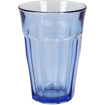 Set de Vasos Duralex Picardie Azul - 360ml, 4 piezas Set de Vasos Duralex Picardie Azul - 360ml, 4 piezas