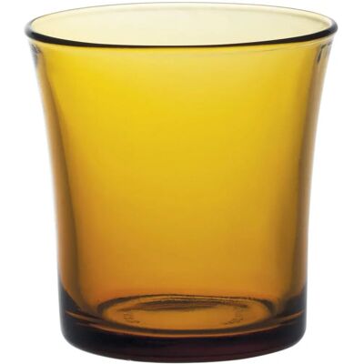 Duralex Amber 6x 210ml Lys Tumbler Glasses - Water Wine Whiskey Cocktail Duralex Amber 6x 210ml Lys Tumbler Glasses - Water Wine Whiskey Cocktail