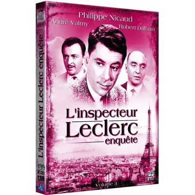 Leclerc Vol. 3 - DVD de Inspector Leclerc - Importación francesa Leclerc Vol. 3 - DVD de Inspector Leclerc - Importación francesa