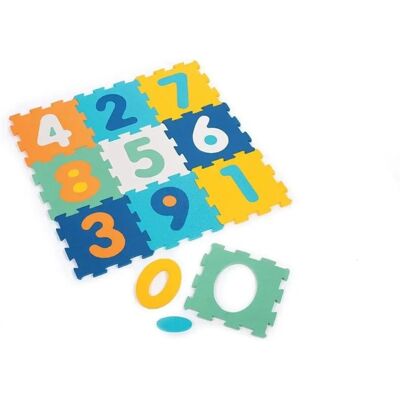 Tapis Puzzle JBM - Multicolore, 90x90cm, 32x32cm - Puzzle Mat Tapis Puzzle JBM - Multicolore, 90x90cm, 32x32cm - Puzzle Mat