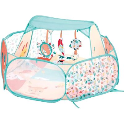Tapis d'activités pour bébé - Multicolore, 3-en-1, Pliable, Sensoriel & Jeu - Publicité Tapis d'activités pour bébé - Multicolore, 3-en-1, Pliable, Sensoriel & Jeu - Publicité