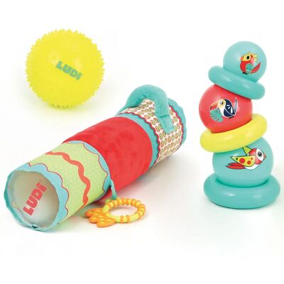 Zabawka aktywności Ludi - Wielokolorowa - 6 Miesięcy+ - Model LU30002 Zabawka aktywności Ludi - Wielokolorowa - 6 Miesięcy+ - Model LU30002