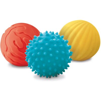 LUDI Aktiv/ferdighetsleke - 3 Sanseballer - Flerfarget LUDI Aktiv/ferdighetsleke - 3 Sanseballer - Flerfarget