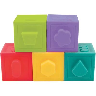 Ludi Bildungsbausteine - Stapelspielzeug für Kleinkinder Ludi Bildungsbausteine - Stapelspielzeug für Kleinkinder