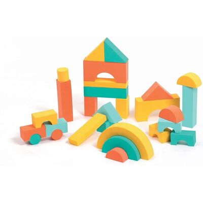 Ludi Byggklosser - Skum - 28 Deler - Unisex Ludi Byggklosser - Skum - 28 Deler - Unisex