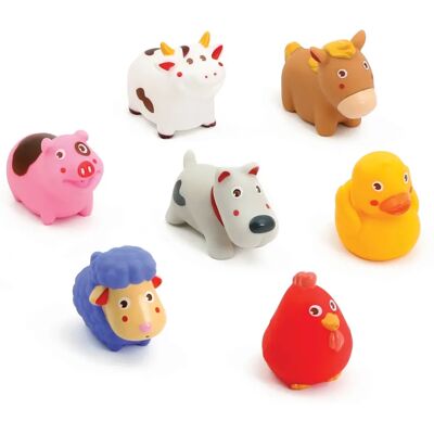 LUDI LU40065 Mehrfarbig Bauernhoftiere Badespielzeug - Badespielzeug LUDI LU40065 Mehrfarbig Bauernhoftiere Badespielzeug - Badespielzeug