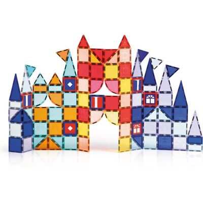 LUDI 50054 Magnetisches Baukastenset - 100 Teile für kreatives Spielen LUDI 50054 Magnetisches Baukastenset - 100 Teile für kreatives Spielen