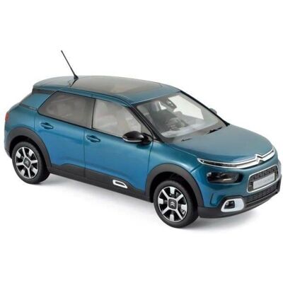 Norev Citroën C4 Cactus 2018 Bleu Émeraude & Blanc - Modèle - Publicité Norev Citroën C4 Cactus 2018 Bleu Émeraude & Blanc - Modèle - Publicité